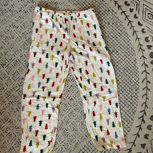 Men’s Hanna Andersson Christmas flannel pajama pants, size L